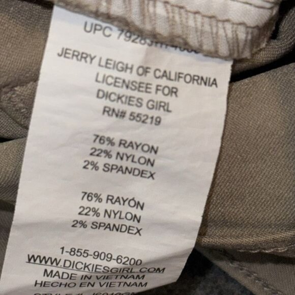 Dickies Womens Tan Knee-Length Stretch Shorts Size 9/29 - Picture 2 of 11